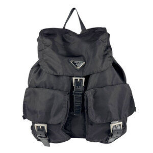 Prada Tessuto backpack Rucksack Dayback Black